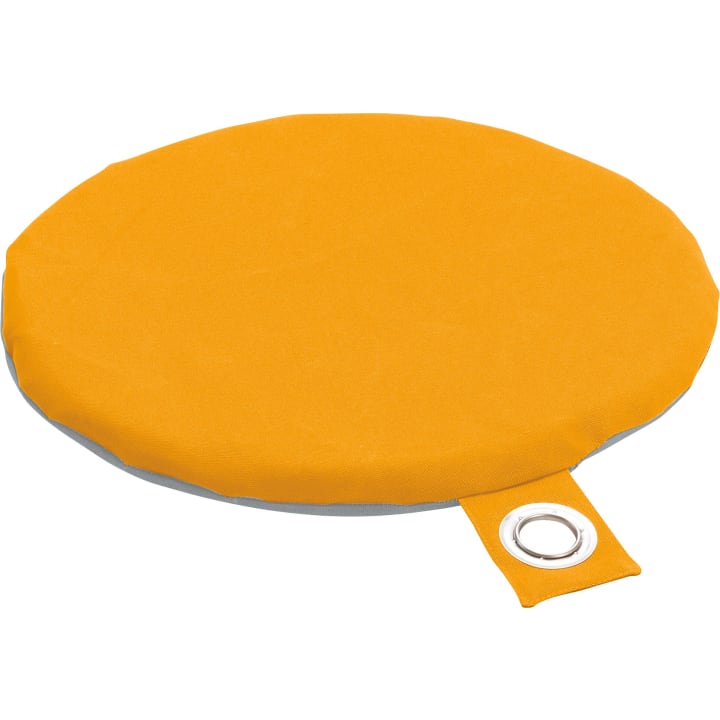 Sitzkissen 4er-Set, orange, grün