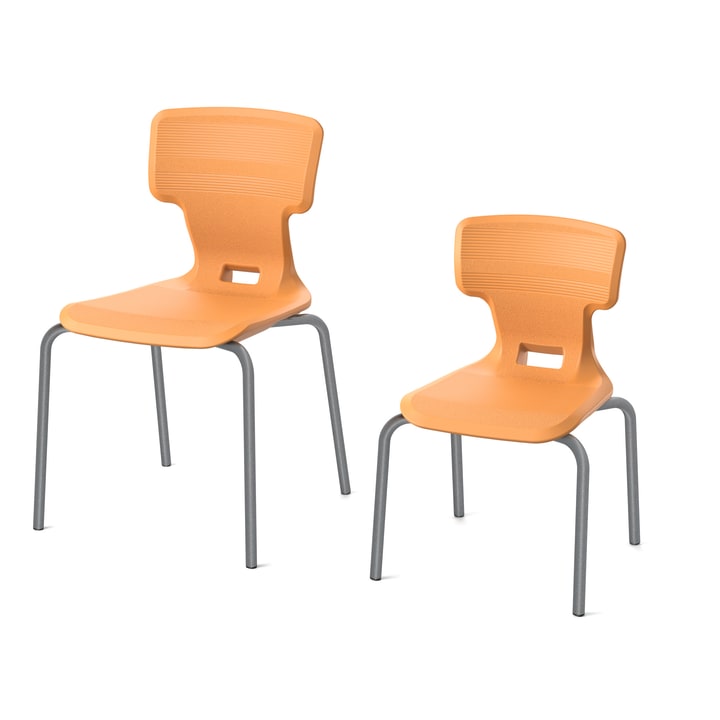 Luftpolsterstuhl kiboo, Vierbein, div. Farben, Gr. 4, Sitzh. 38 cm