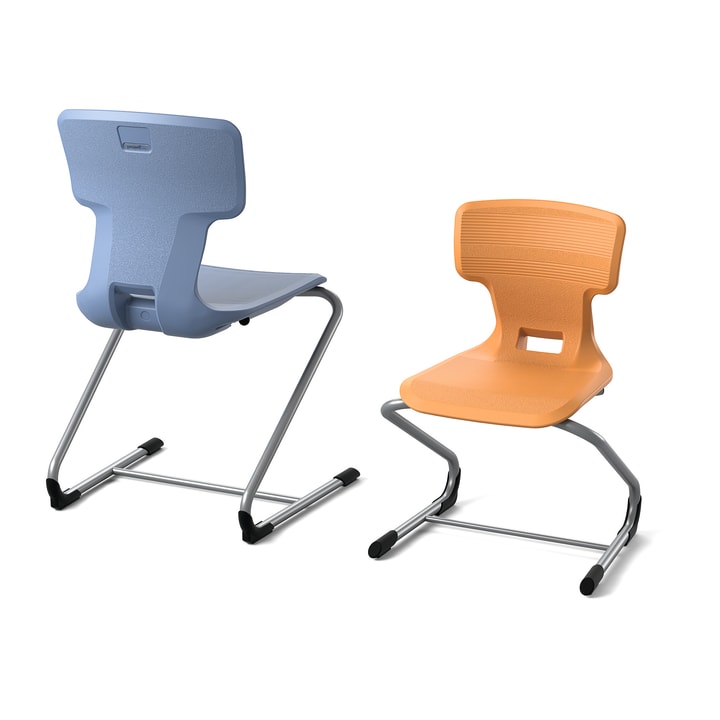Luftpolsterstuhl kiboo, Z-Form, div. Farben, Gr. 7, Sitzh. 51 cm