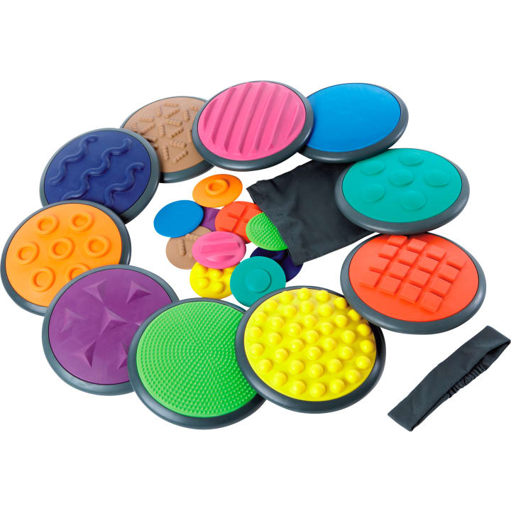 Gonge Taktile Scheiben – Komplett-Set mit 20 Scheiben