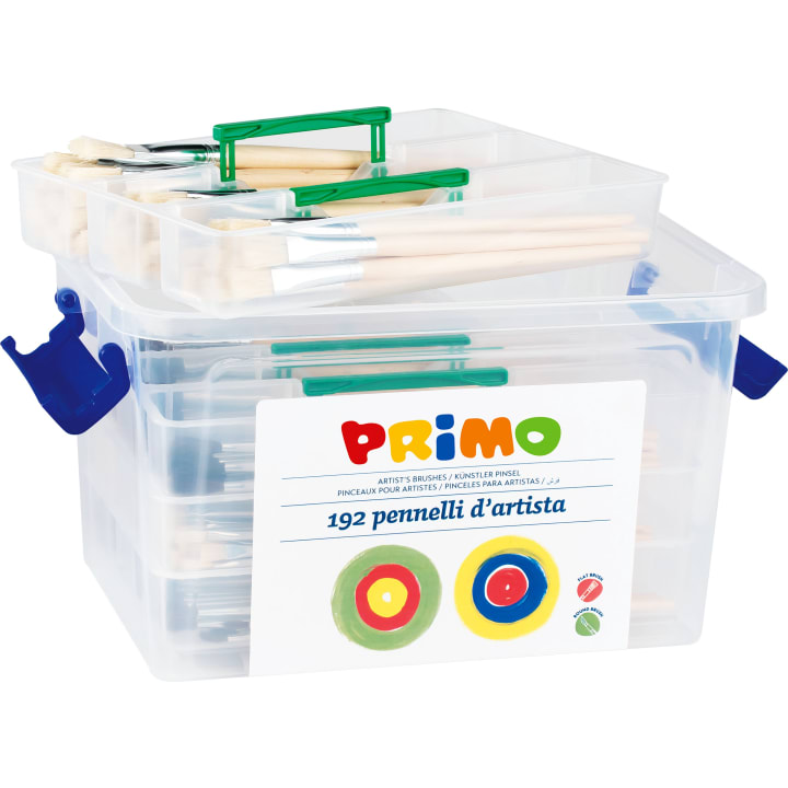 Pinsel-Set in Aufbewahrungsbox, 192 Stück