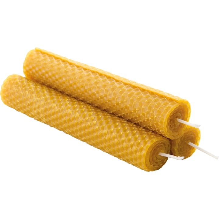 Bienenwaben-Bastelset Kerzen, 9-teilig