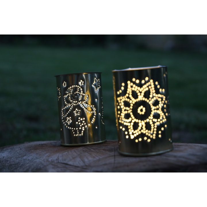 Dosenlichter-Set, 19 Teile
