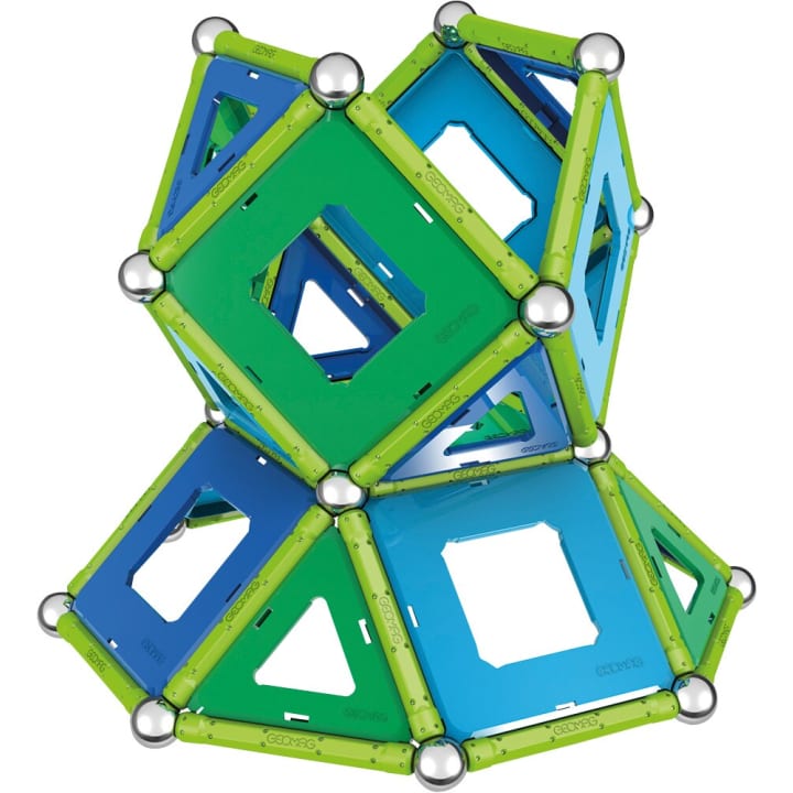 Geomag Magnetbauset mit Bauplatten, 192-teilig