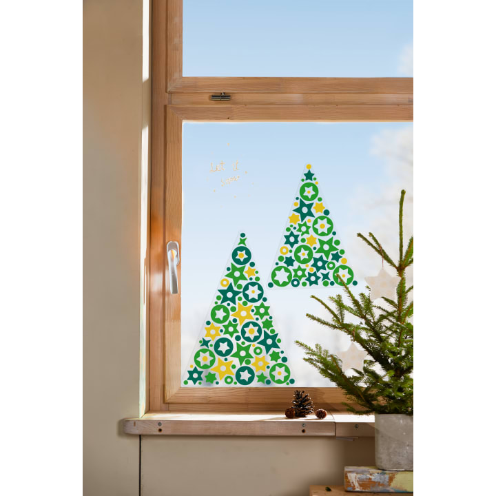 Sachenmacher Fenster-Sternbilder-Baum, 2 Stück