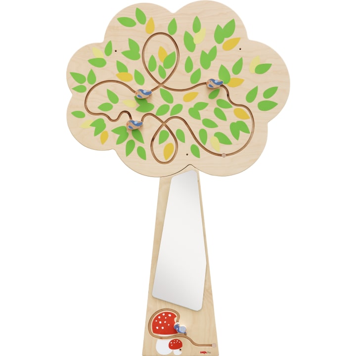 Wandapplikation Baum mit Spiegel