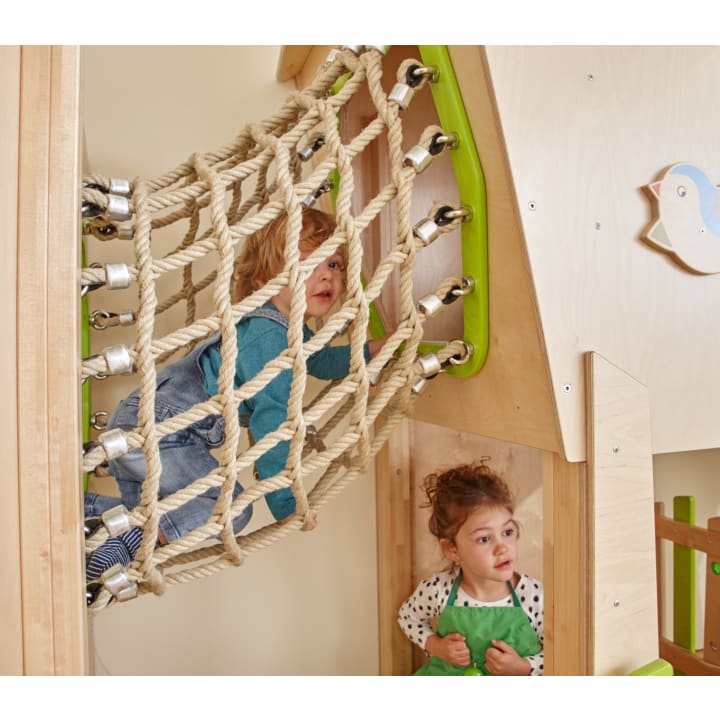 Spielhaus grow.upp Vogelnest, links