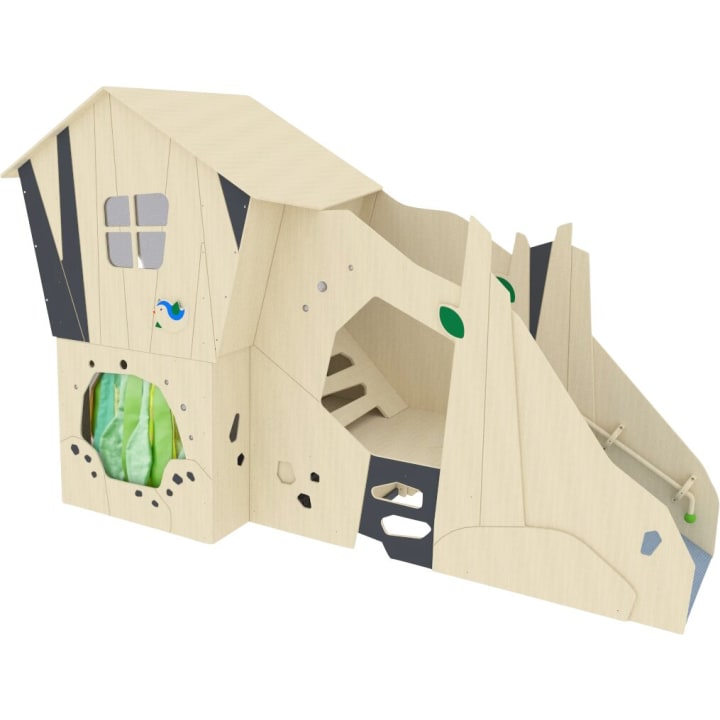 Spielhaus grow.upp Dachsbau, rechts