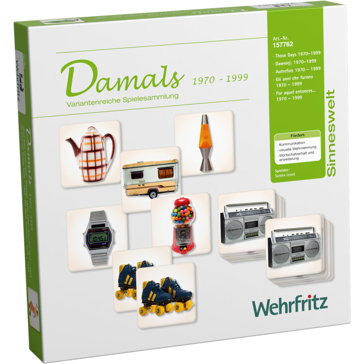 Damals... 1970-1999, 72 Bildkarten