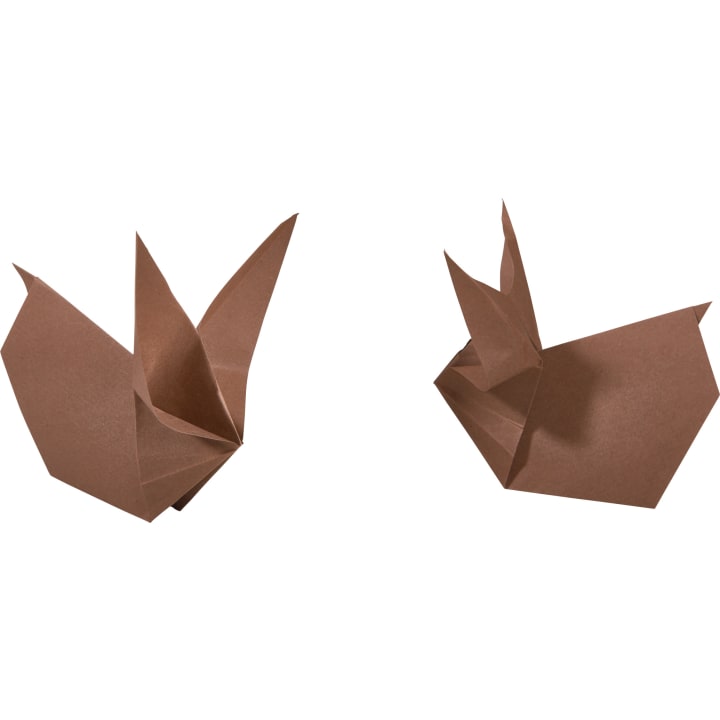Faltblätter, 70 g/m², 7,5 x 7,5 cm, 500 Blatt