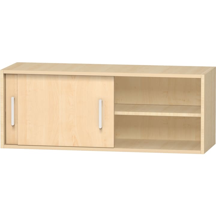 Aufsatzschrank Schiebetüren variado, B 100 x H 36,8 x T 43,5 cm