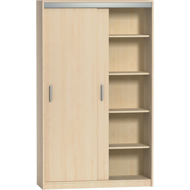 Schiebetürenschrank m. Mittelwand variado, B 100 x H 191 x T 43,5 cm