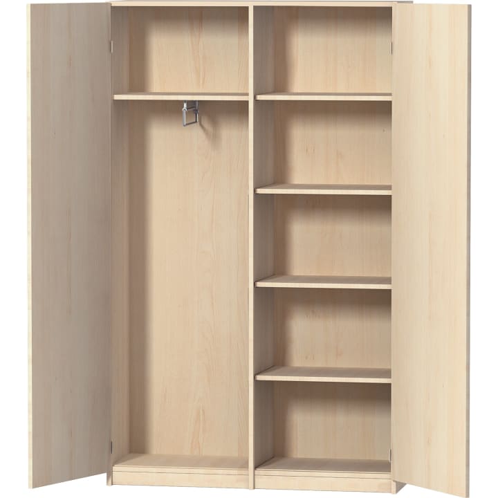 Akten-Garderobenschrank Drehtüren variado, B 100 x H 191 x T 45,5 cm