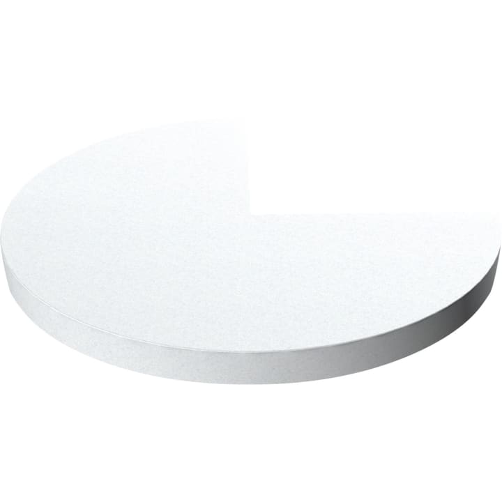 Bodenpolster Schaumstoff, Dreiviertelkreis, Höhe 9 cm