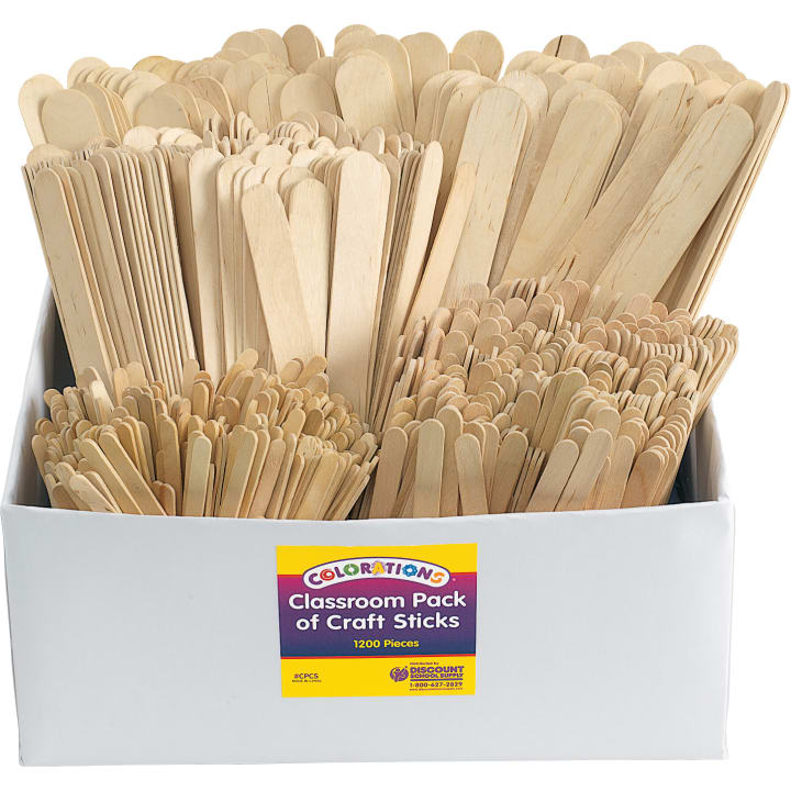 Holzspatel-Set, 1200-teilig