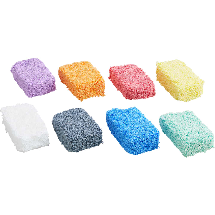 Kugelknete-Set, 8 Blöcke à 32 g