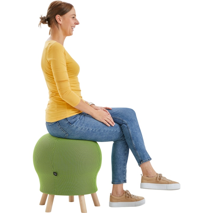 Hocker Sitzball, div. Farben, Sitzh. 62 cm