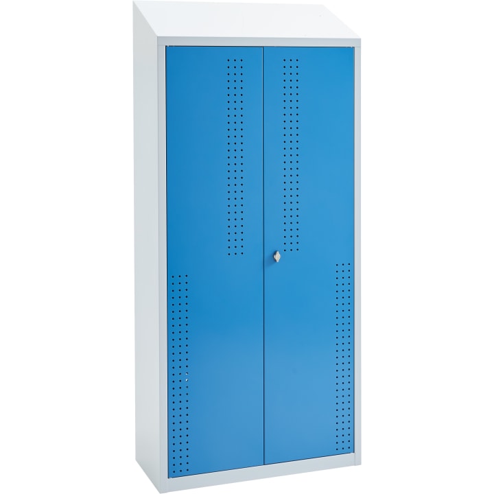 Garderobenschrank für 8 - 10 Kinder, B 95 x H 165 x T 45 cm
