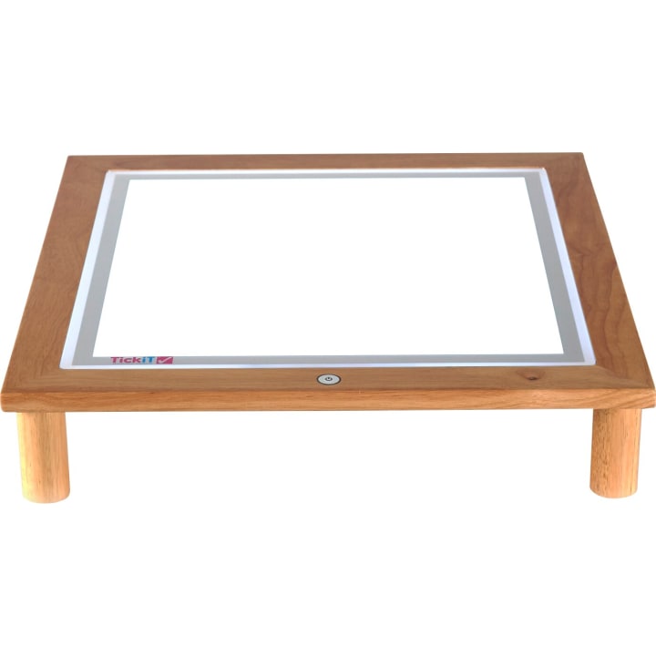 Leuchttisch mit LED-Panel, höhenverstell
