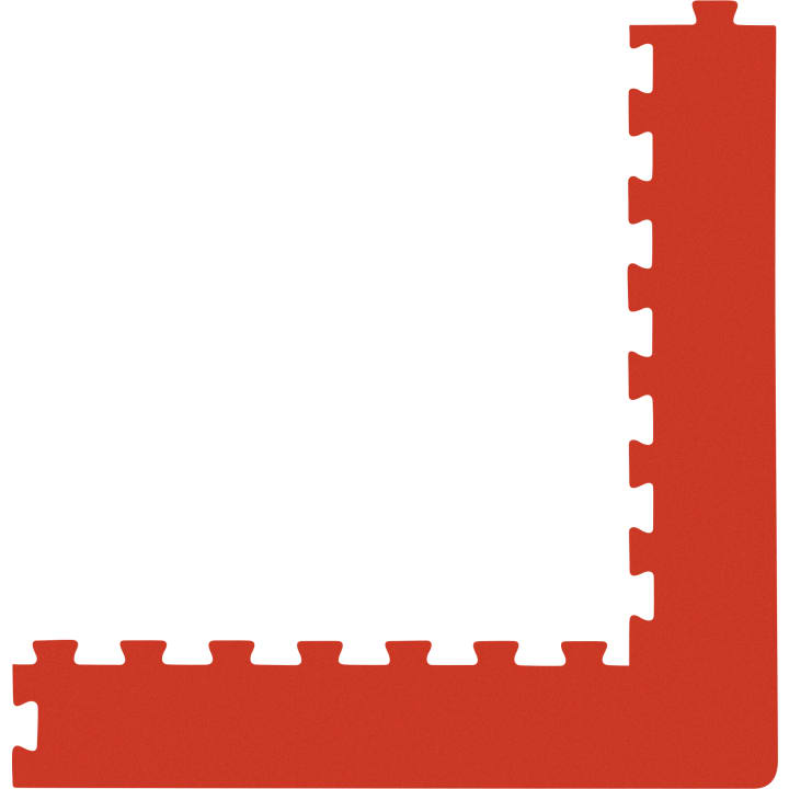 Kampfsport-Eckmatte, rot/blau, 4 Stück