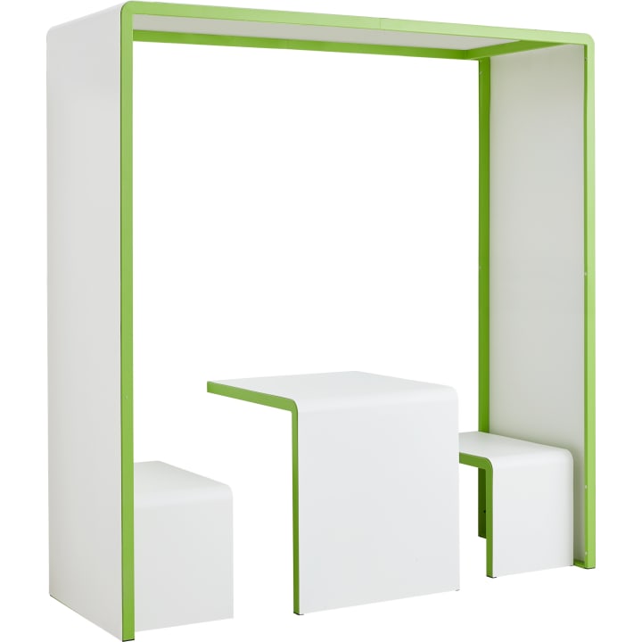 set.upp-Cube, schmal, inkl. Tisch und Bänke