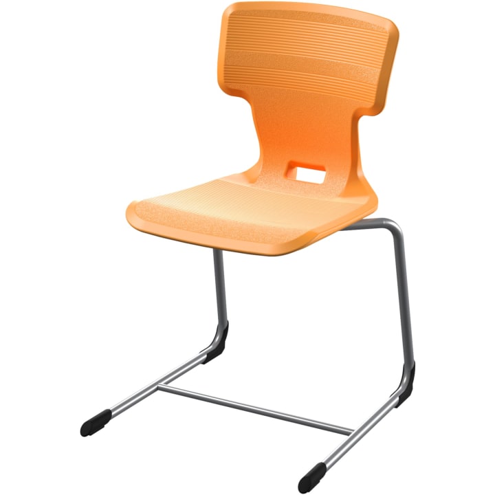 Luftpolsterstuhl kiboo, Gleitkufe, div. Farben, Gr. 5, Sitzh. 43 cm