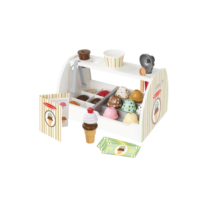 Eisdiele Holz Kinder, 29-teilig