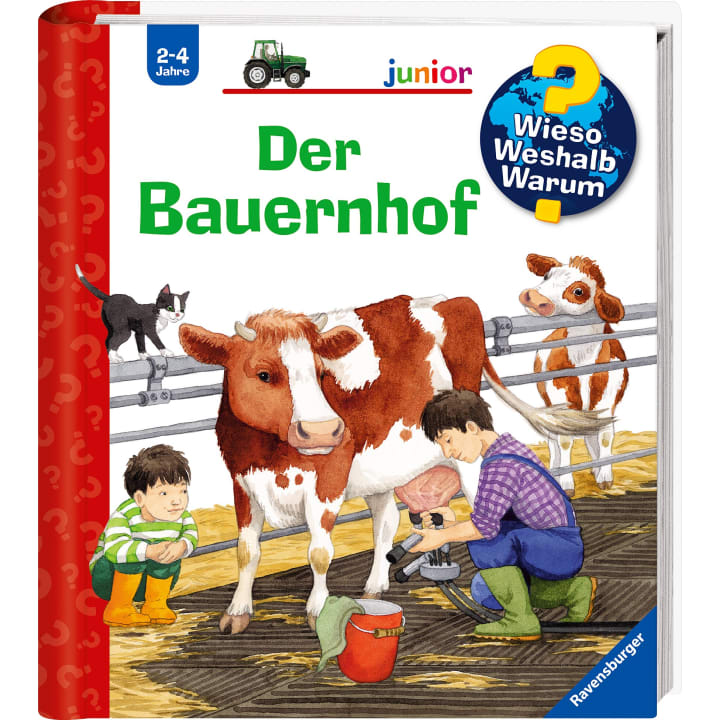 Ravensburger junior Wieso? Weshalb? Warum? Rund um die Natur Kinderbücher Paket, 6 Bücher