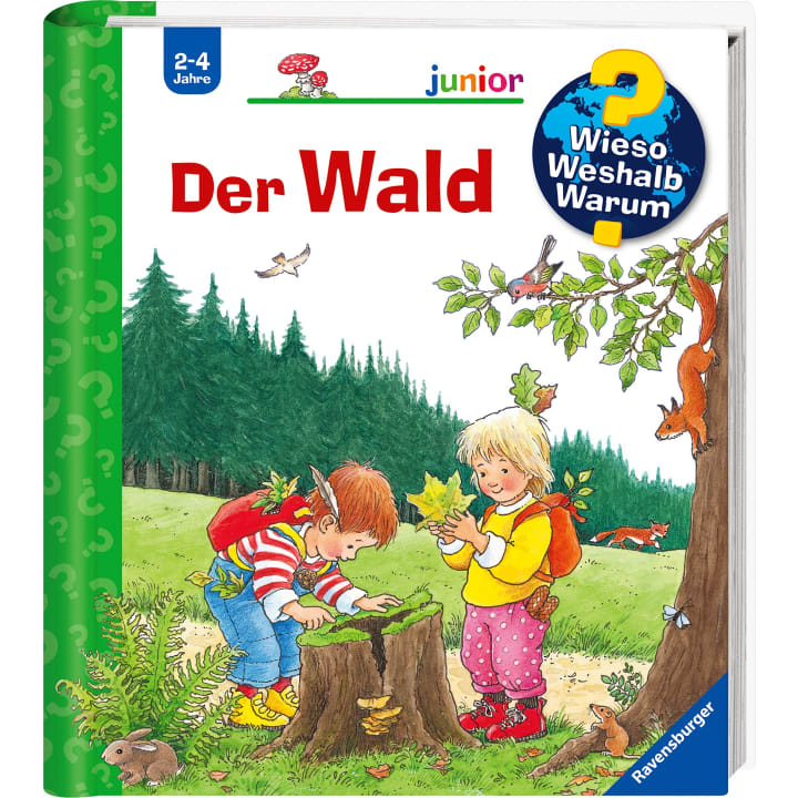 Ravensburger junior Wieso? Weshalb? Warum? Rund um die Natur Kinderbücher Paket, 6 Bücher