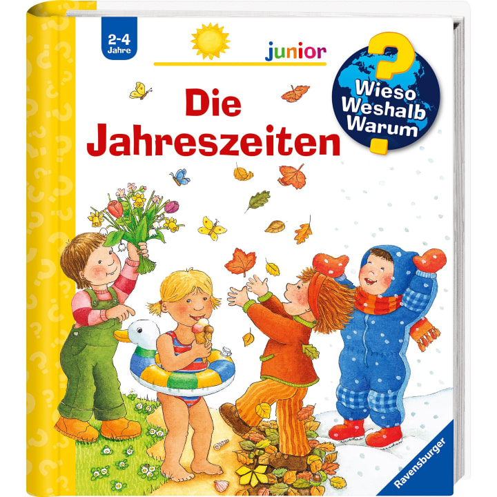 Ravensburger junior Wieso? Weshalb? Warum? Rund um die Natur Kinderbücher Paket, 6 Bücher