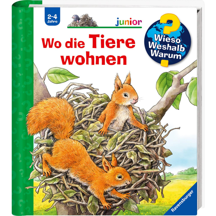 Ravensburger junior Wieso? Weshalb? Warum? Rund um die Natur Kinderbücher Paket, 6 Bücher