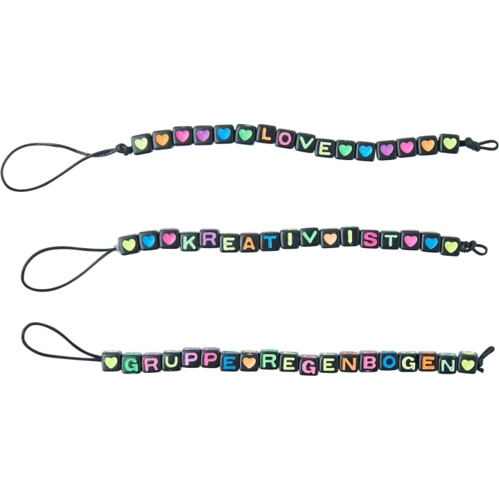 Perlen-Mix Neon, 600 Perlen