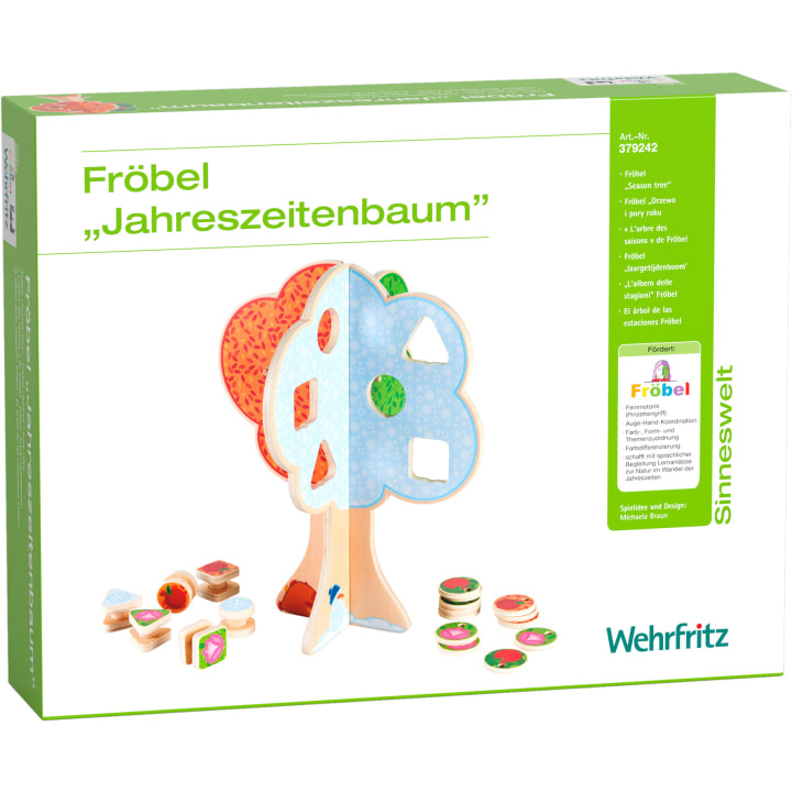 Fröbel Jahreszeitenbaum, 20 Teile