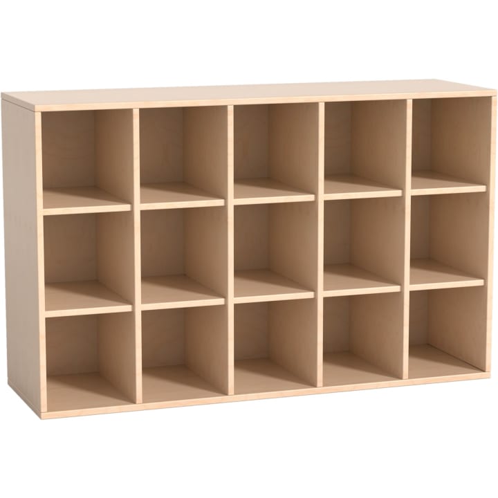 Eigentumsschrank move upp® mit 15 Fächer, B 125 x H 79 x T 38 cm