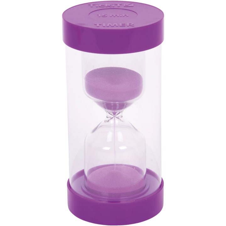 Sanduhr, 15 Minuten
