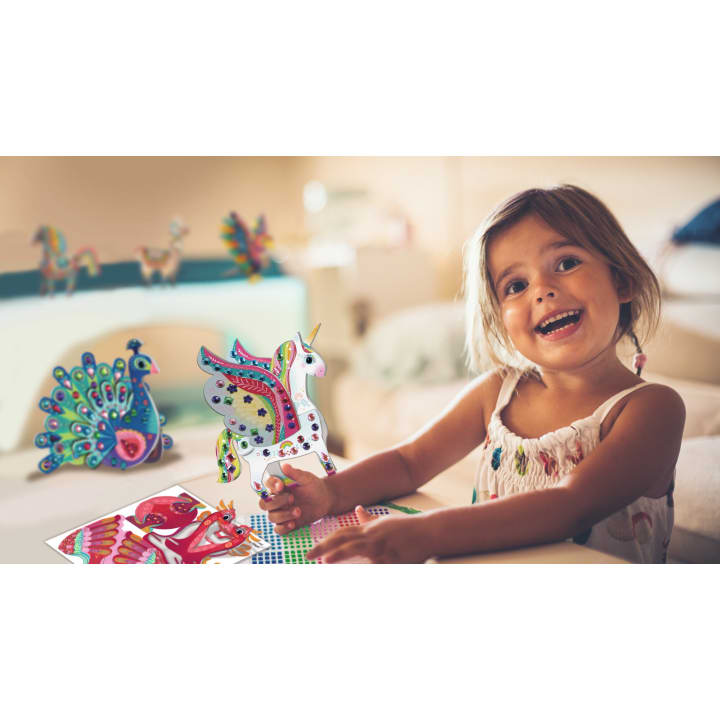 Glitzerbilder Fantasie 3D