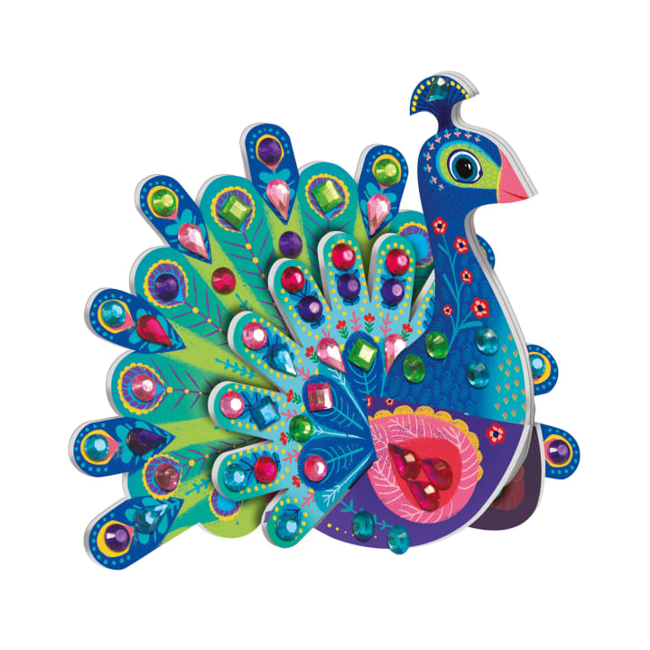 Glitzerbilder Fantasie 3D