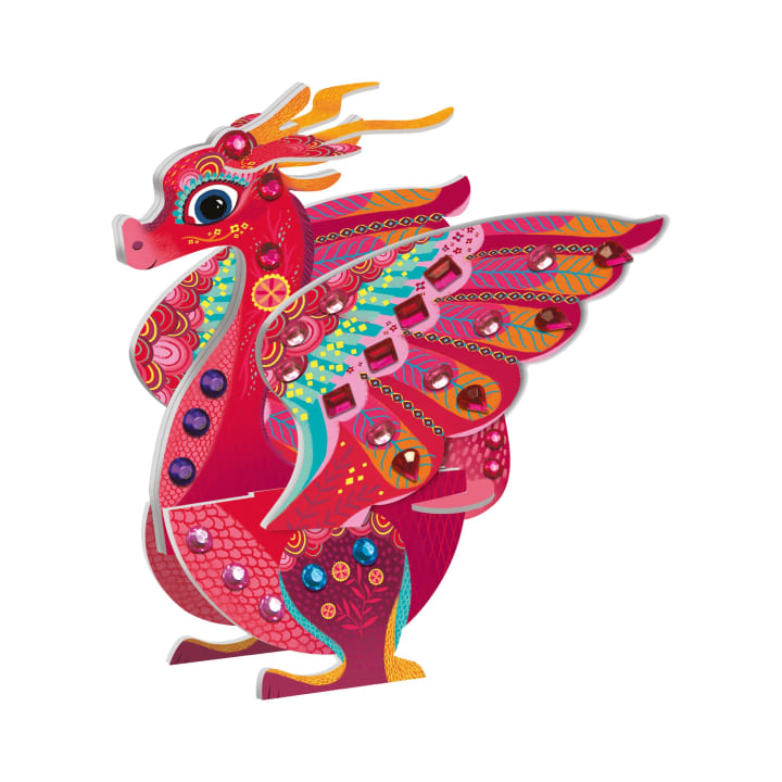 Glitzerbilder Fantasie 3D