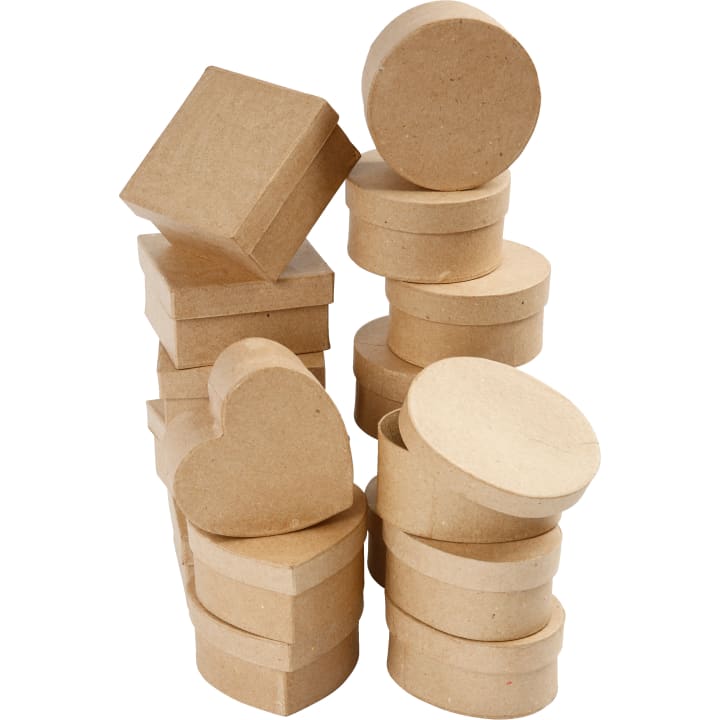 Pappboxen-Set, 28-teilig