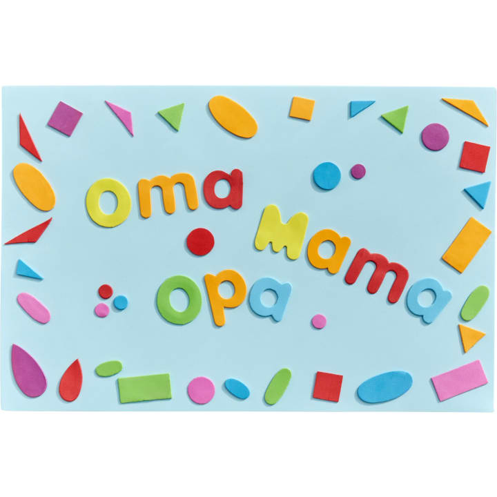 Moosgummi-Gruppenset, 914 Teile
