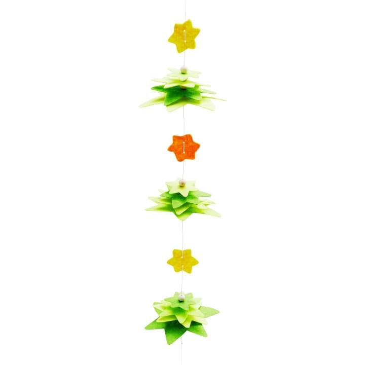 Sachenmacher Filzfädelei Tannenbaum, 8 Stück