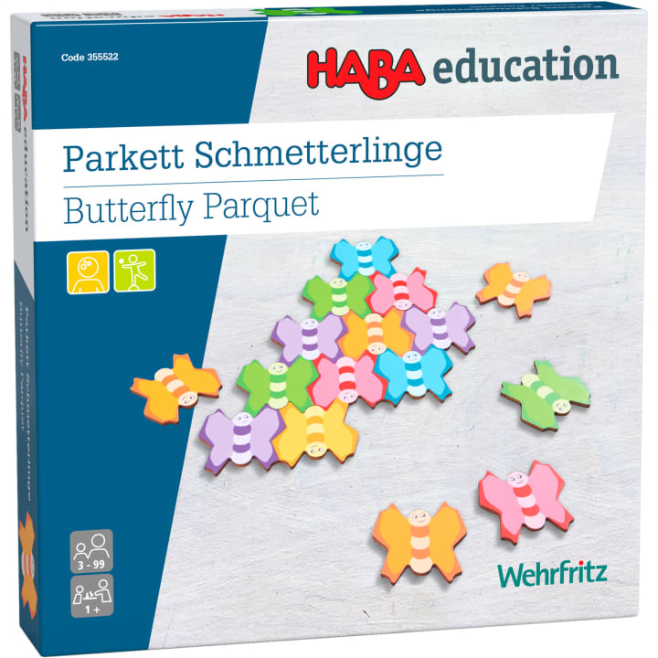 Parkett Schmetterlinge, 48 Teile