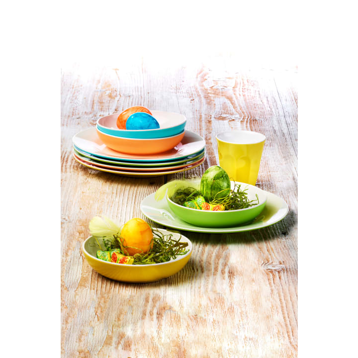 Dessertschalen, Ø 14 cm, gelb, 6 Stück