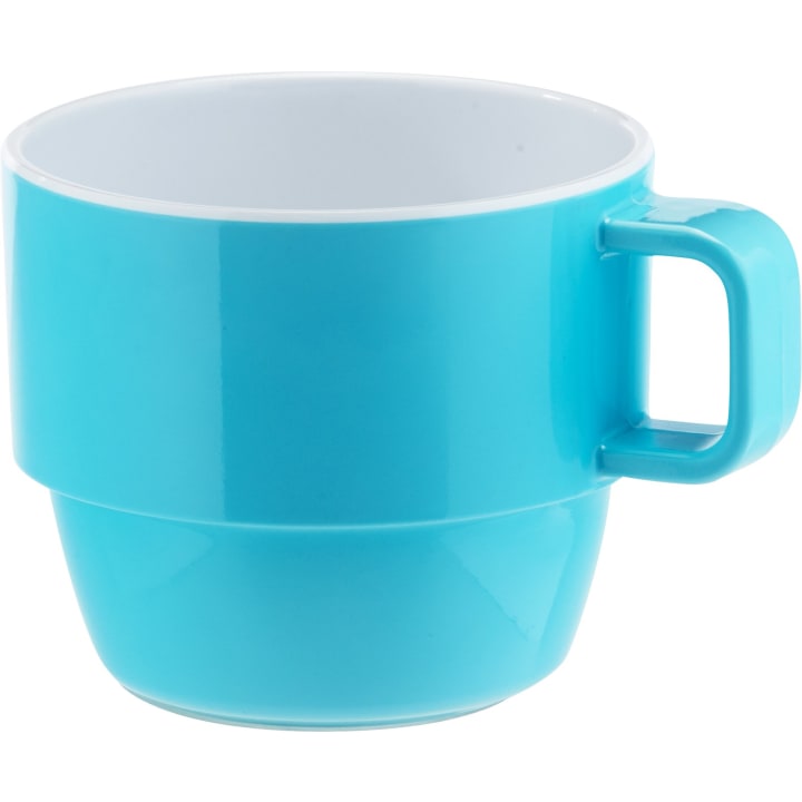 Henkelbecher, Ø 8 cm, blau, 6 Stück