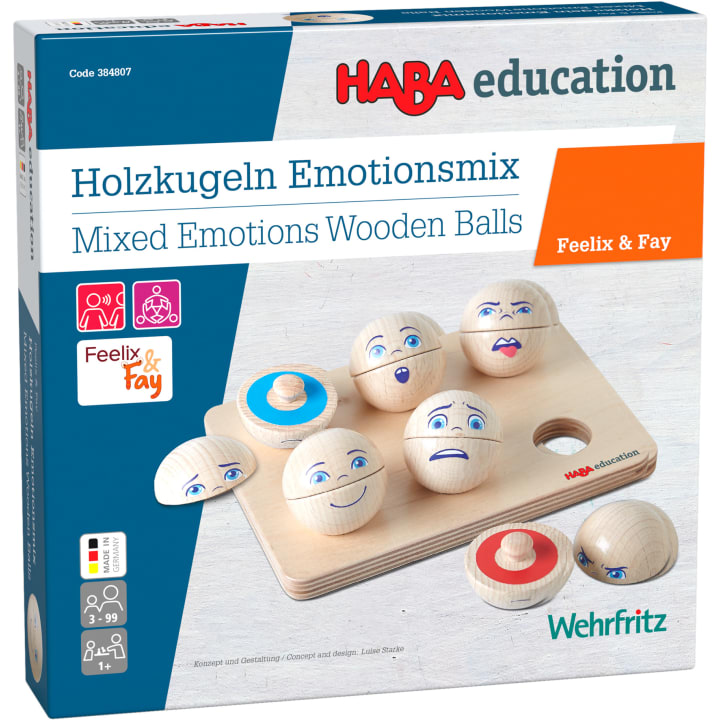 HABA Pro Holzkugeln Emotionsmix