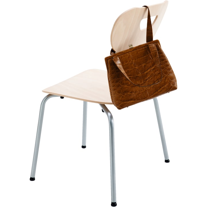 Vierbein-Stuhl solit:sit®, Buchenholz-Schale, div. Farben, Gr. 5, Sitzh. 43 cm