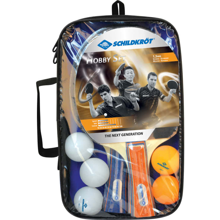 DONIC SCHILDKRÖT® Tischtennis-Schläger Set, 9-teilig