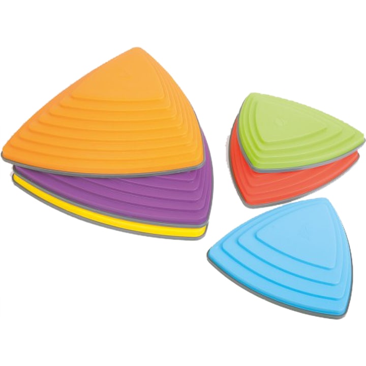 GONGE® Fluss-Steine, versch. Farben, 6 Stück