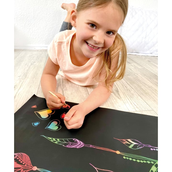 DIY-Kratzposter