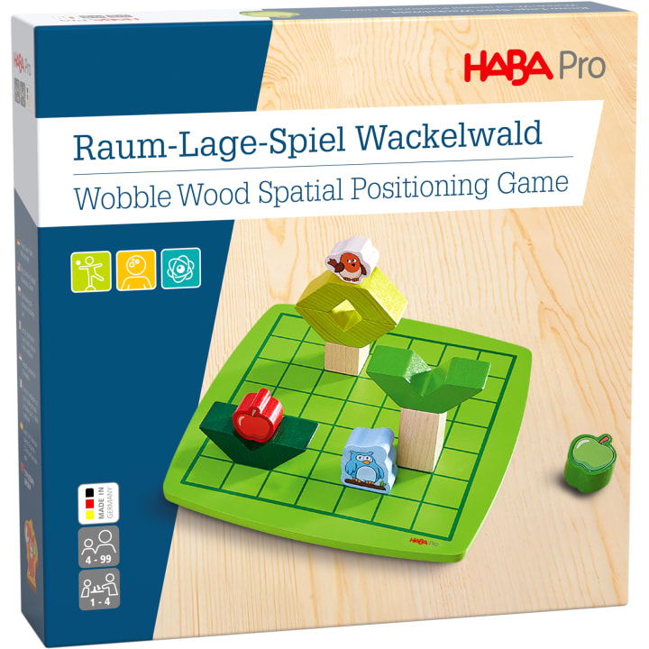 Raum-Lage-Spiel Wackelwald
